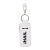 Custom Chapstick holder bottle charm - White 