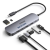 Custom Anker USB-C Hub (7-in-1) - Pewter Silver