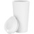 Custom 16 oz Sunup Matte Double-Wall Travel Tumbler - Open Cap View 