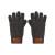 Custom Leeman Waffle Knit Gloves - Grey