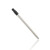 Custom Case with Retractable Straw and Brush - Silver Extented 