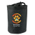 Custom Full Color Drawstring Pet Treat Bag - Black