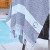 Custom rPET Jewel Black Towel - Lasered Patch - Black