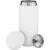 Custom 16 oz Fellow Carter Matte White Move Double-Wall Travel Tumbler - Full Color Open Cap View 