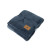 Custom Mink Ever Soft Recycled Polyester Throw Blanket - Vintage Indigo