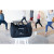 Custom Well Studio Recycled Nylon Duffel AWARE - Black