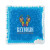 Custom Square Gel Bead Hot-Cold Pack - Blue