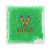 Custom Square Gel Bead Hot-Cold Pack - Green 