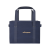 Custom Recycled Non-Woven Collapsible Box Tote - Navy