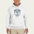Custom Gildan Adult Hooded Sweatshirts - White