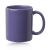 Custom 11 oz. Traditional Color Ceramic Custom Mug - Full Color - Purple 