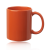 Custom 11 oz. Traditional Color Ceramic Custom Mug - Full Color - Orange  
