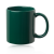 Custom 11 oz. Traditional Color Ceramic Custom Mug - Full Color - Green
