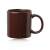 Custom 11 oz. Traditional Color Ceramic Custom Mug - Full Color - Brown 