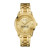 Custom Bulova Corporate Collection Men's Bracelet Strap Watch - Gold