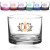 Custom 10.5 oz Lexington Rocks Whiskey Glass - Laser Engraving - All Colors