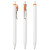 Custom Uni-ball One Gel Pen - Orange 