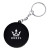 Custom Hockey Puck Stress Reliever Keychain