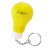 Custom Light Bulb Stress Reliever Keychain