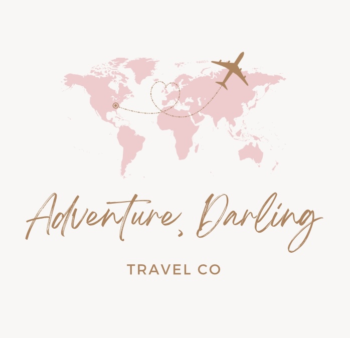 Adventure, Darling Travel Co. logo