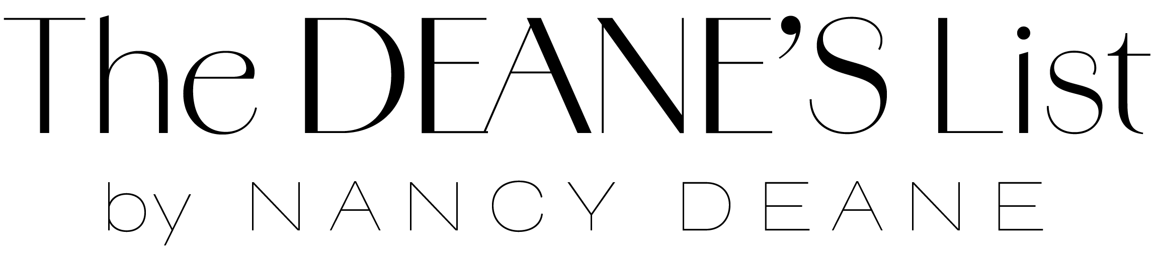The Deane's List logo