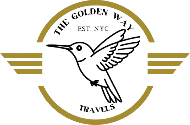 The Golden Way Travels logo