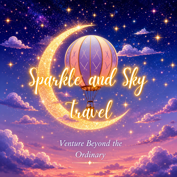 Sparkle and Sky Travel logo