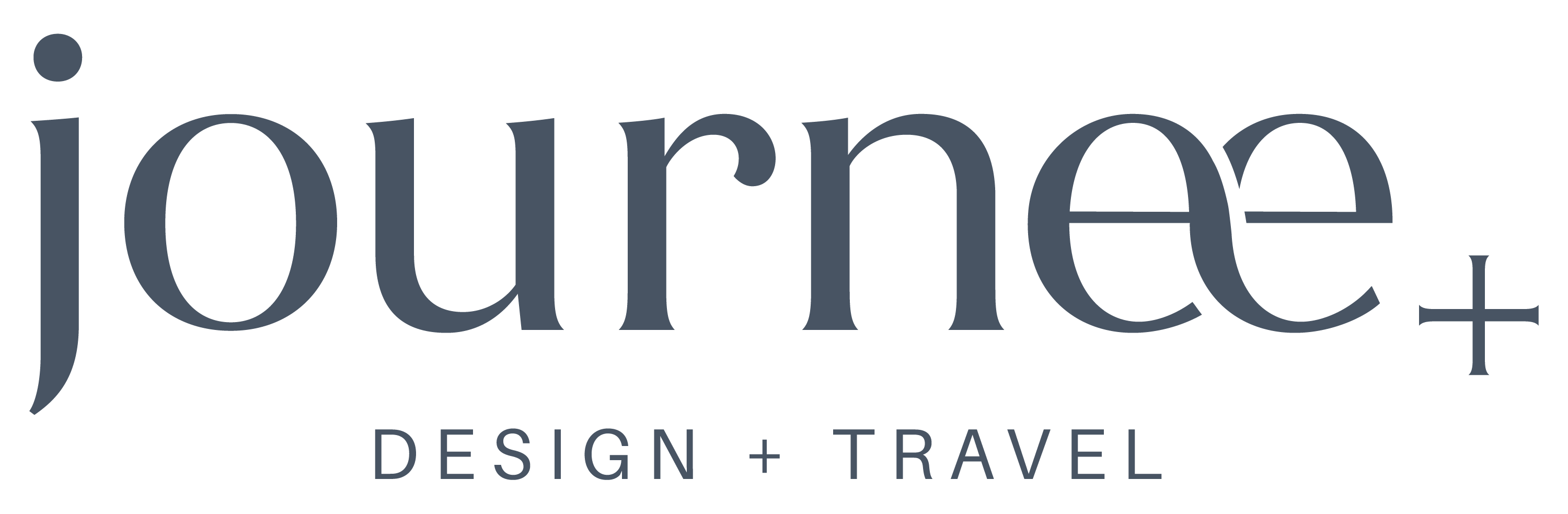 The Journee Design+Travel logo