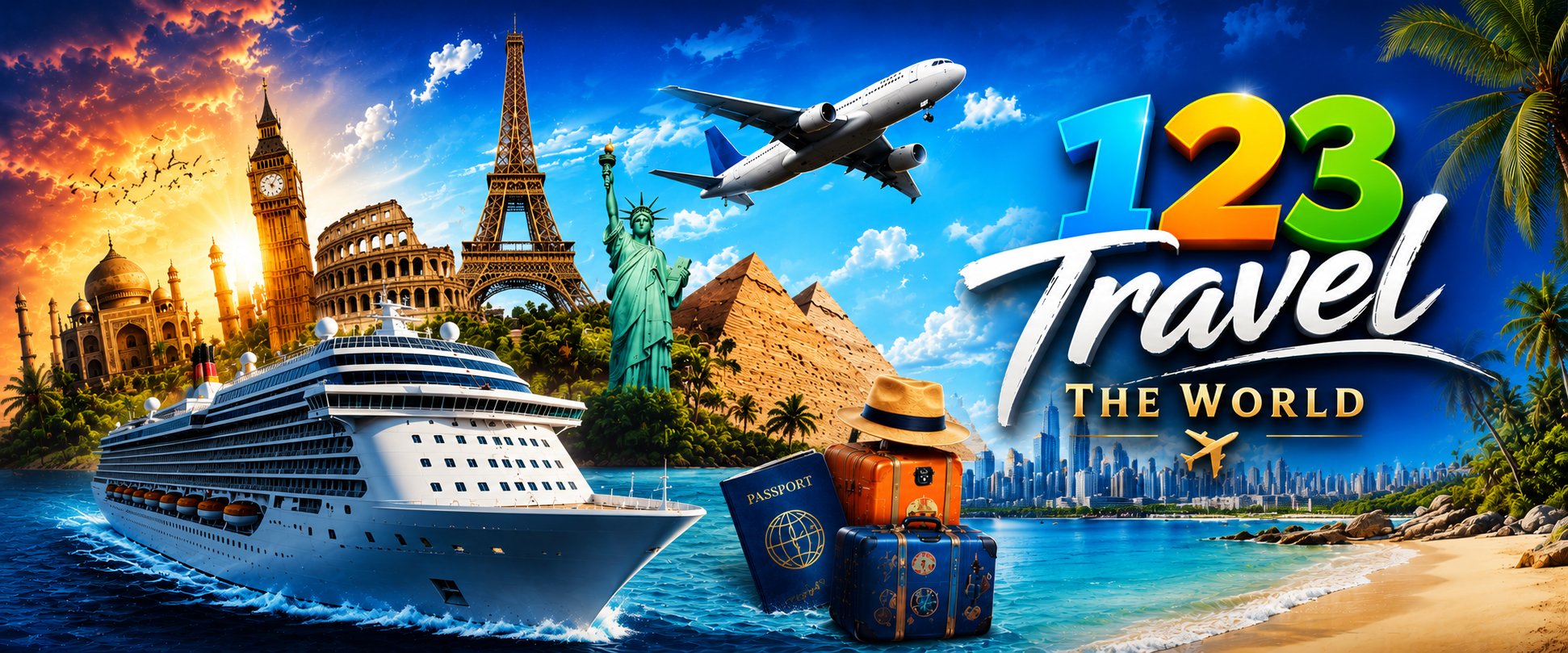 123traveltheworld logo