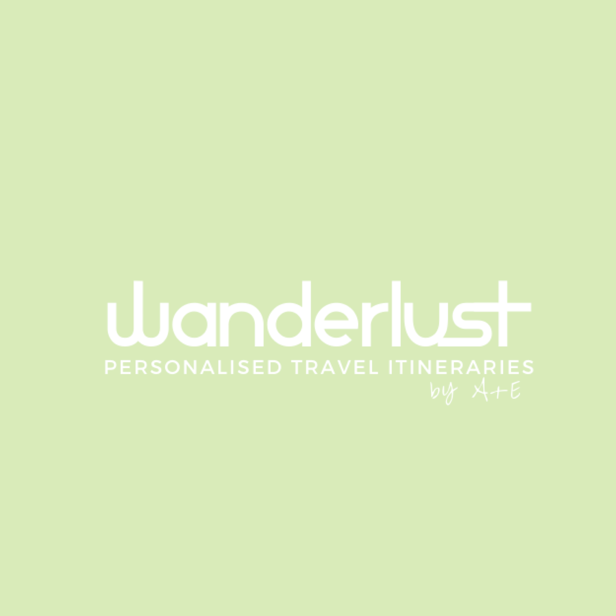 Wanderlust Itineraries logo
