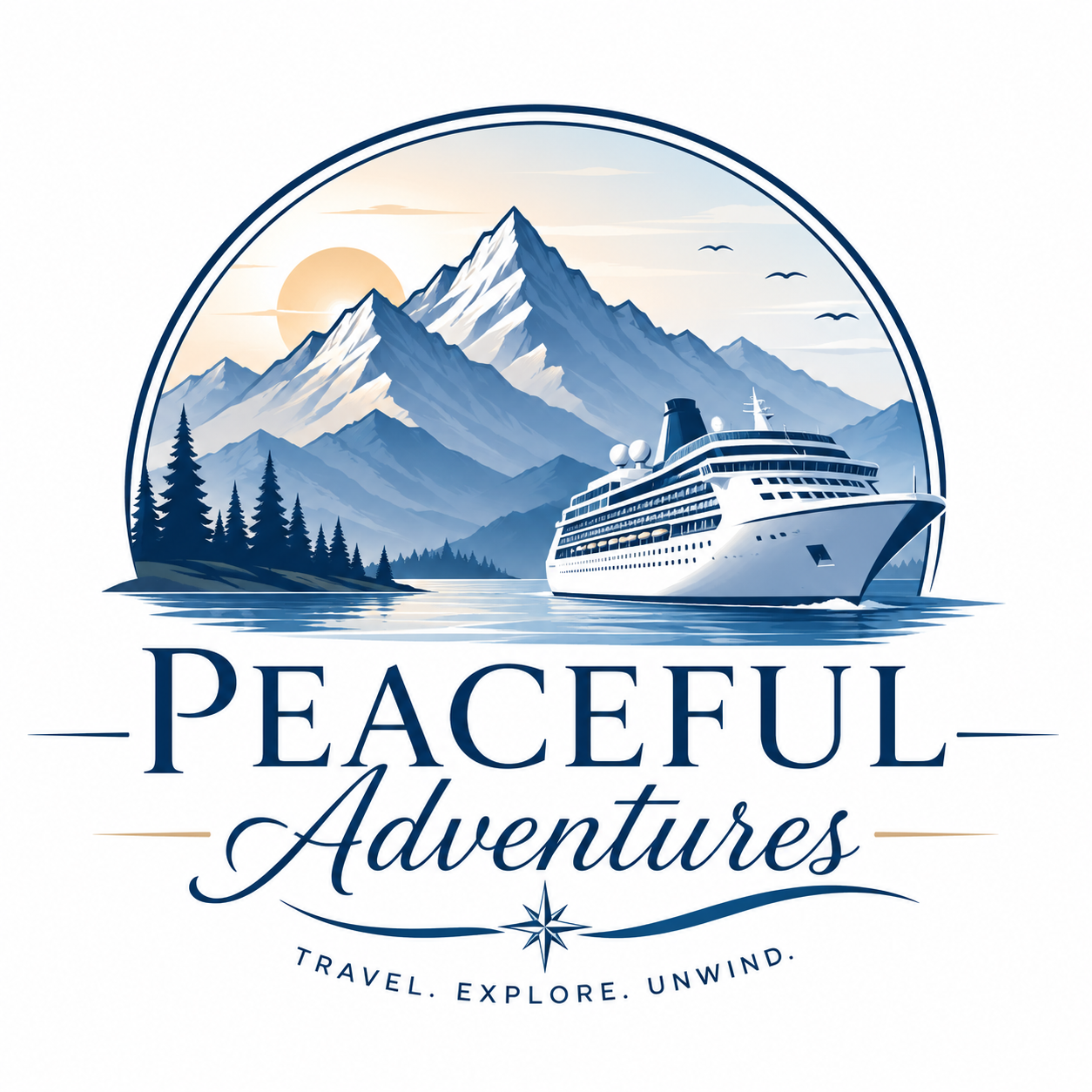 Peaceful Adventures logo