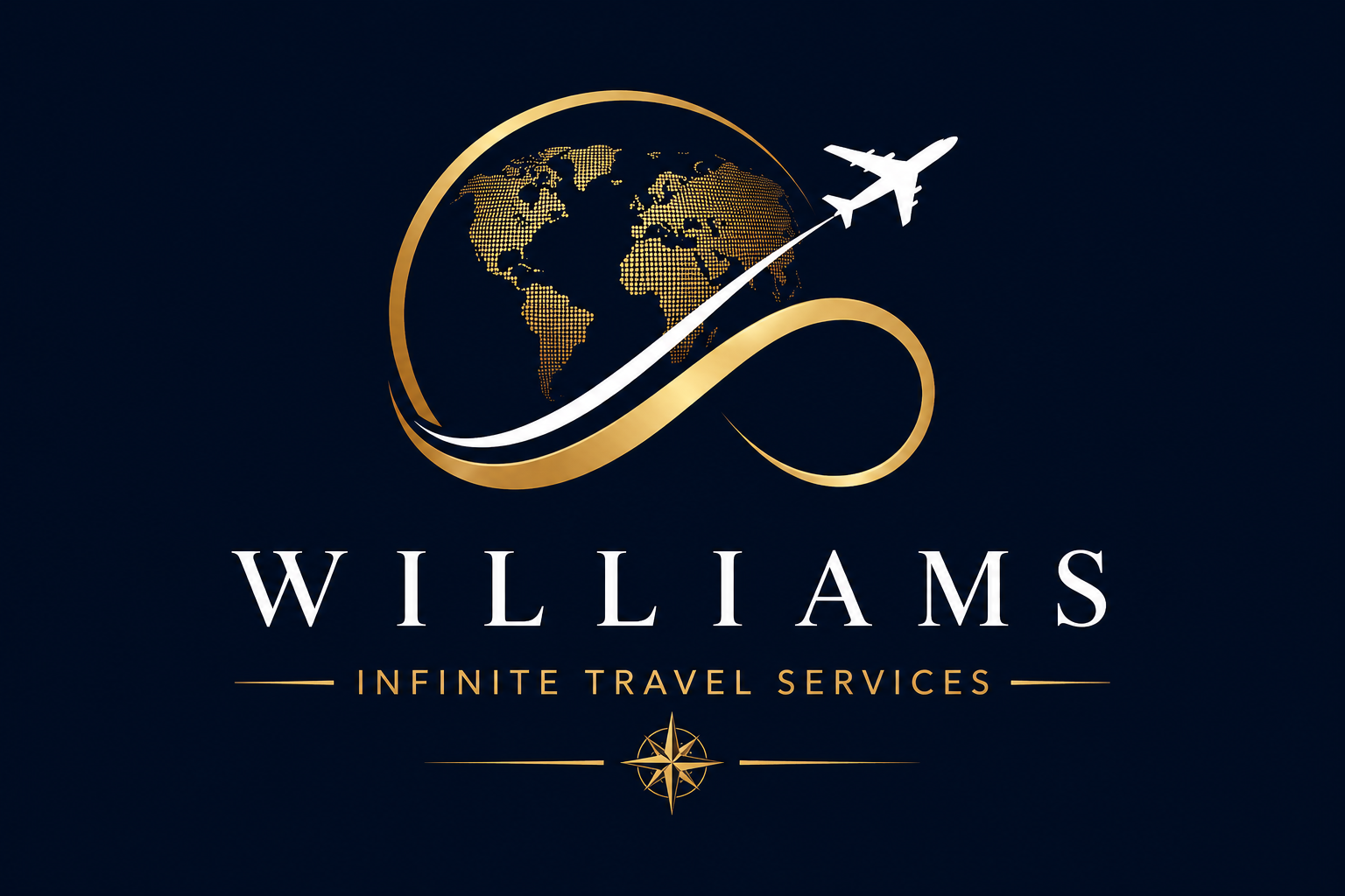 Williams infinite travel services logo