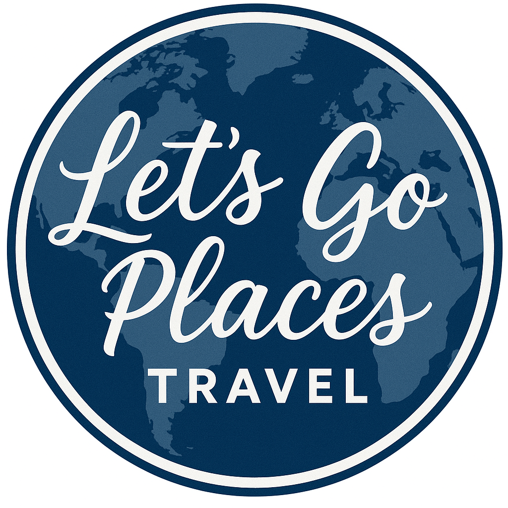 Let's Go Places Travel logo
