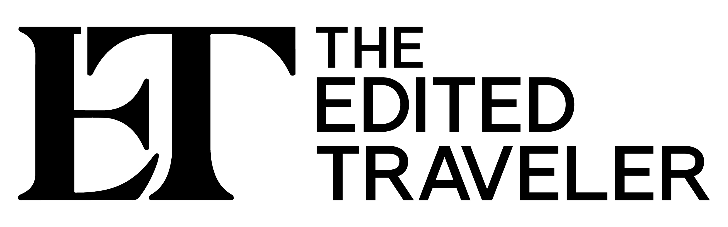 The Edited Traveler logo