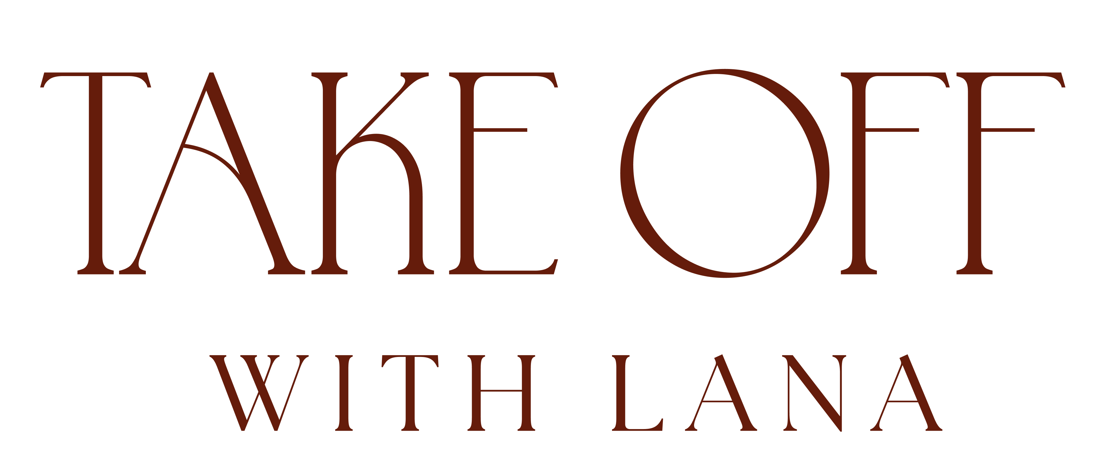 Take off with Lana logo