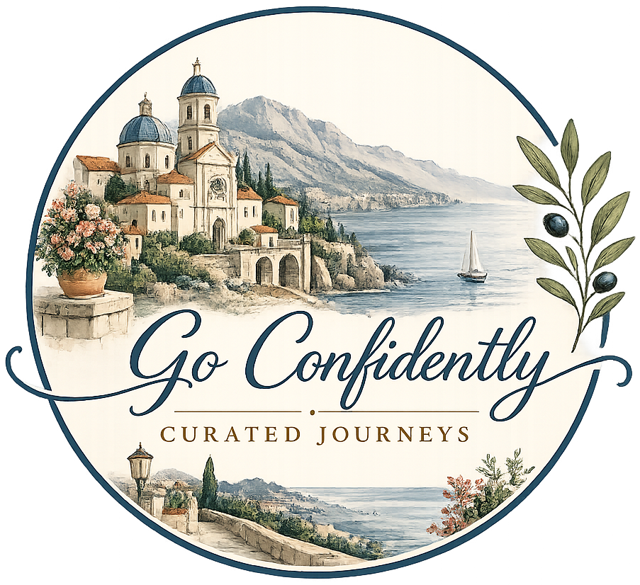 Go Confidently Curated Journeys logo