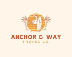 Anchor & Way Travel Co. logo