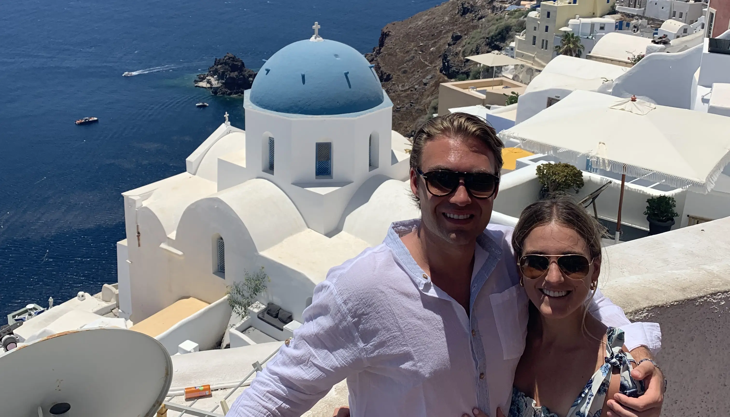 Greece is one of the best places to go as a couple.