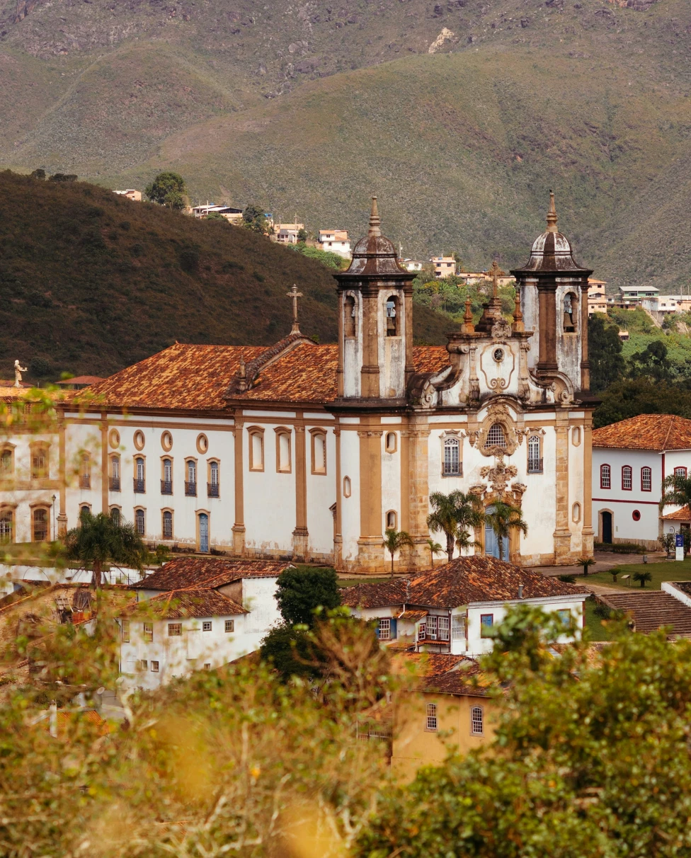 A row of multicolored houses can be found in La Boca.