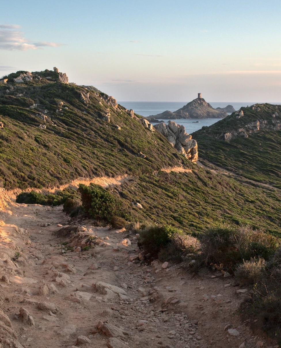 Ajaccio is the capital of Corsica, a French island in the Mediterranean Sea.