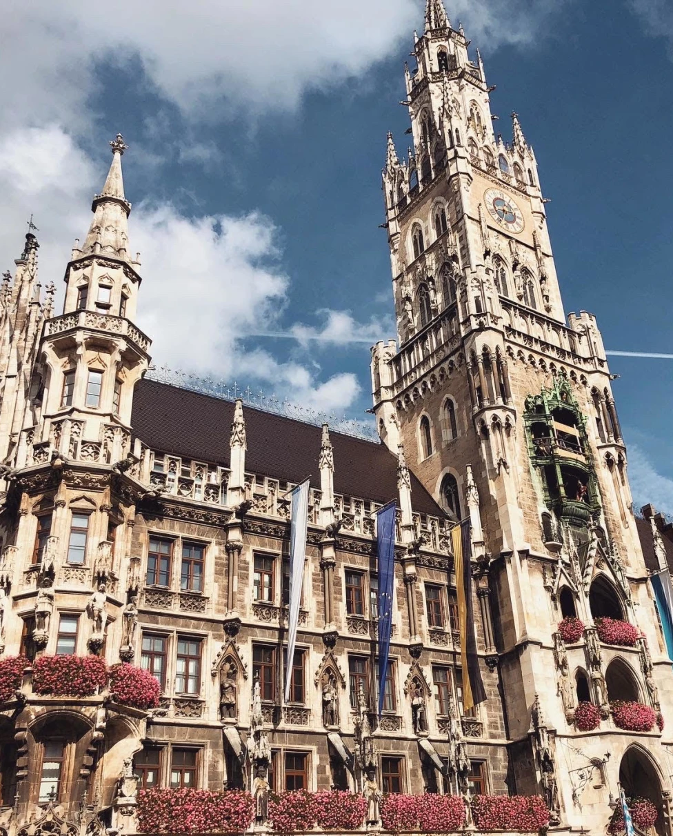An ancient building in Munich