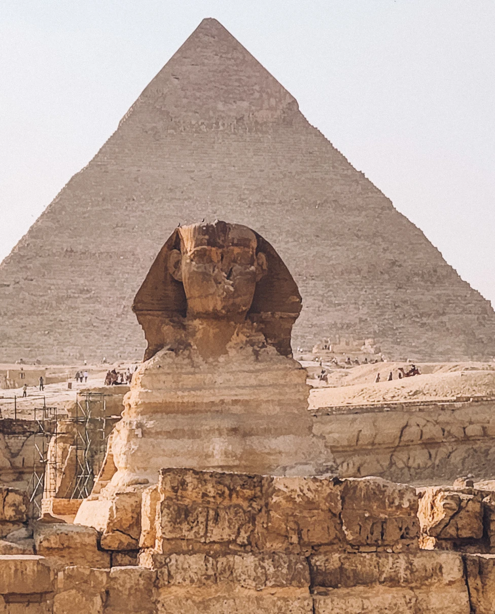 Pyramids of Giza and Sphinx