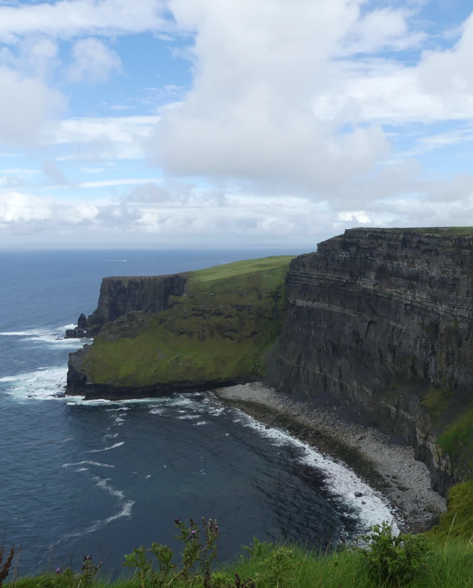 The famous Cliffs of Moher at Galway, Ireland
