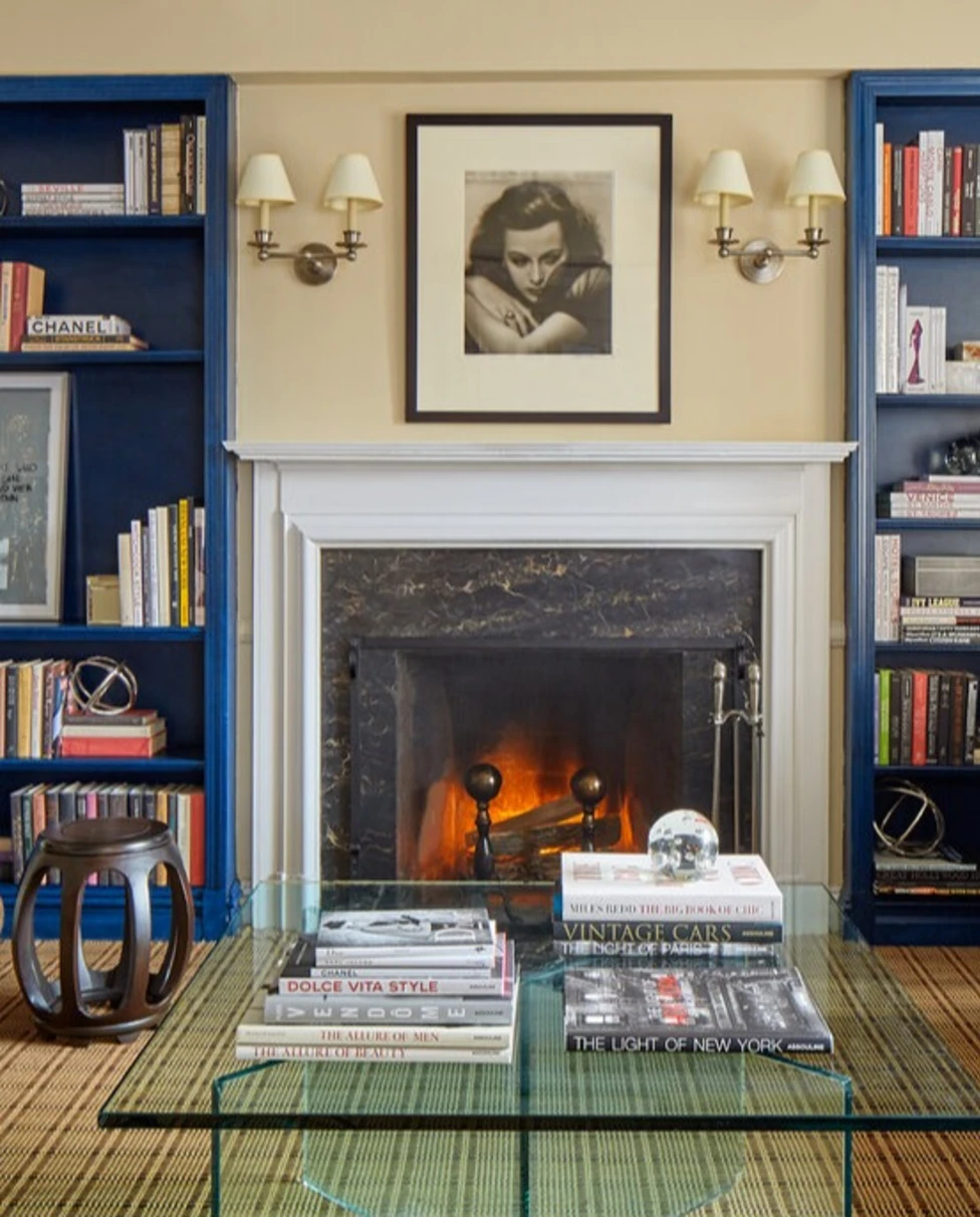 A fireplace is a cozy feature that provides warmth and ambiance.