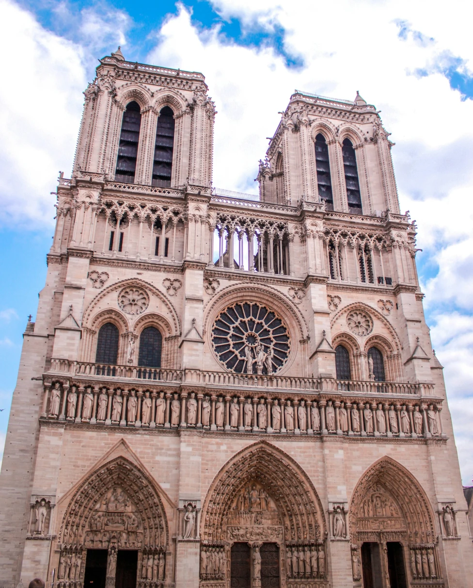 Notre Dame Cathedral is an iconic landmark celebrated for its Gothic architecture.