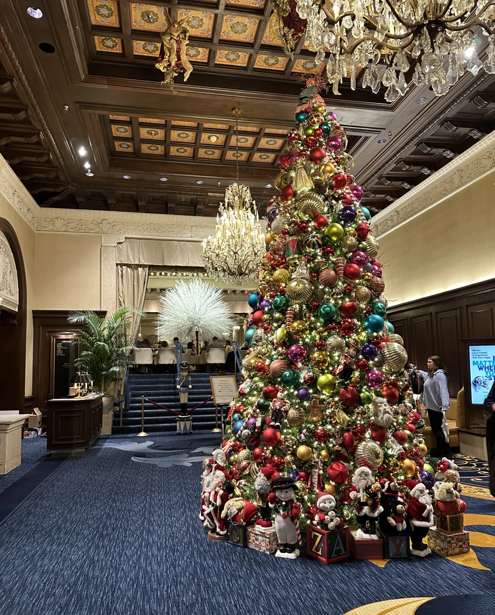 Drake Hotel Christmas Lobby