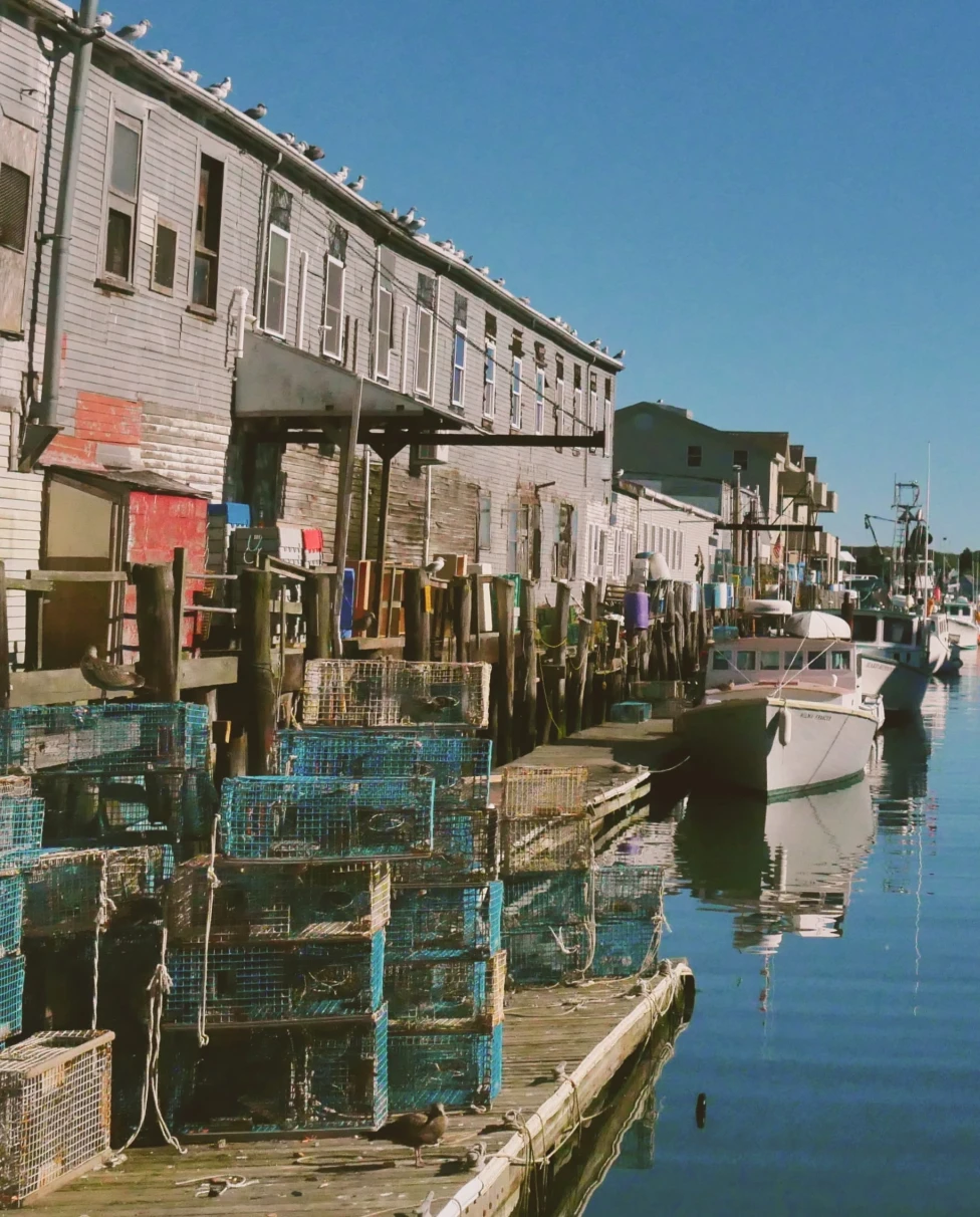 Harbor in Portland Maine