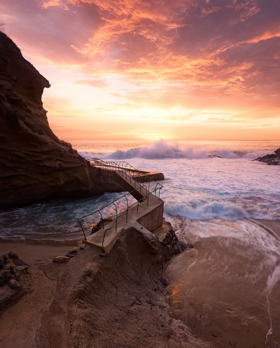 A small paradise in California.