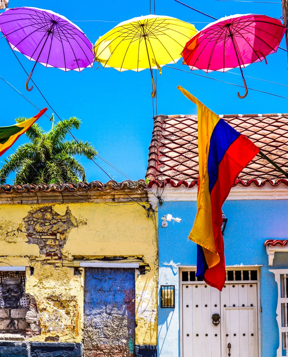 The colorful faces of Colombia.