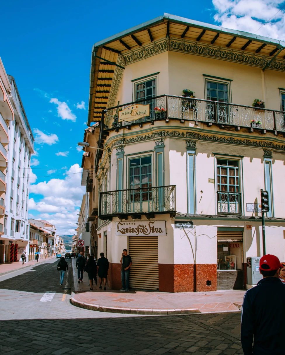 Charming street in Cuenca.